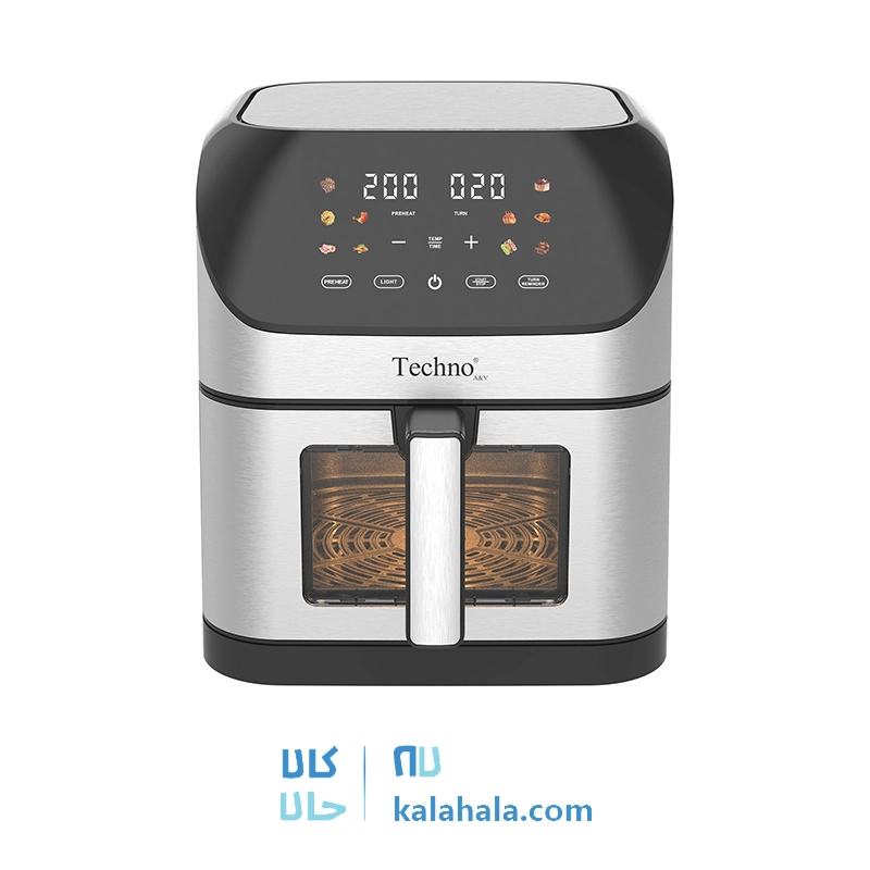 سرخ‌کن بدون روغن 8 لیتری تکنو مدل TE-555 