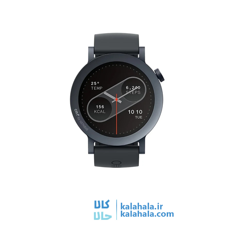 ساعت هوشمند 45 میلی‌متری ناتینگ مدل CMF Watch Pro 2 با بند سیلیکونی