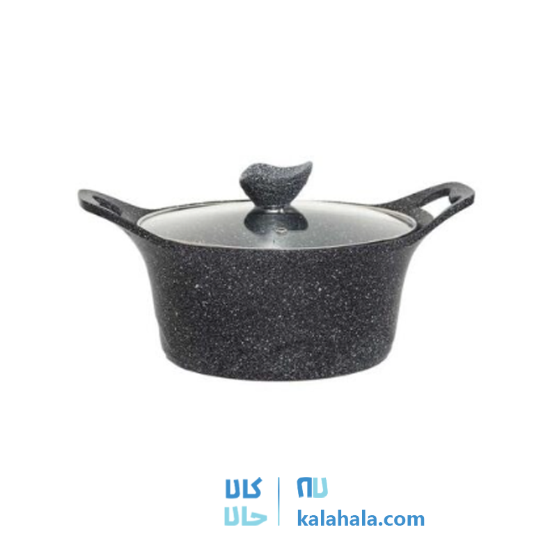 قابلمه درب دار سایز ۲۶ زندگی مشکی