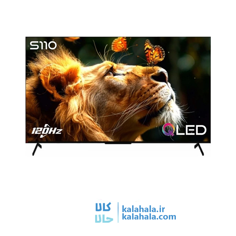 تلویزیون جی وی سی مدل S110 سایز ۵۵ اینچ QLED