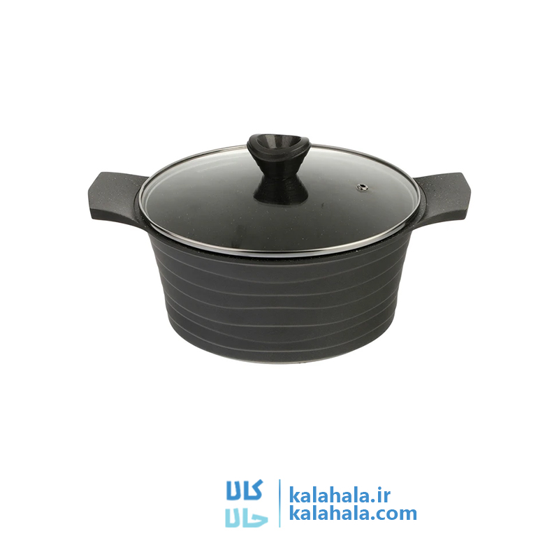 قابلمه دسینی ریخته گیری در شیشه مدل رجینا گرانیت سایز 20