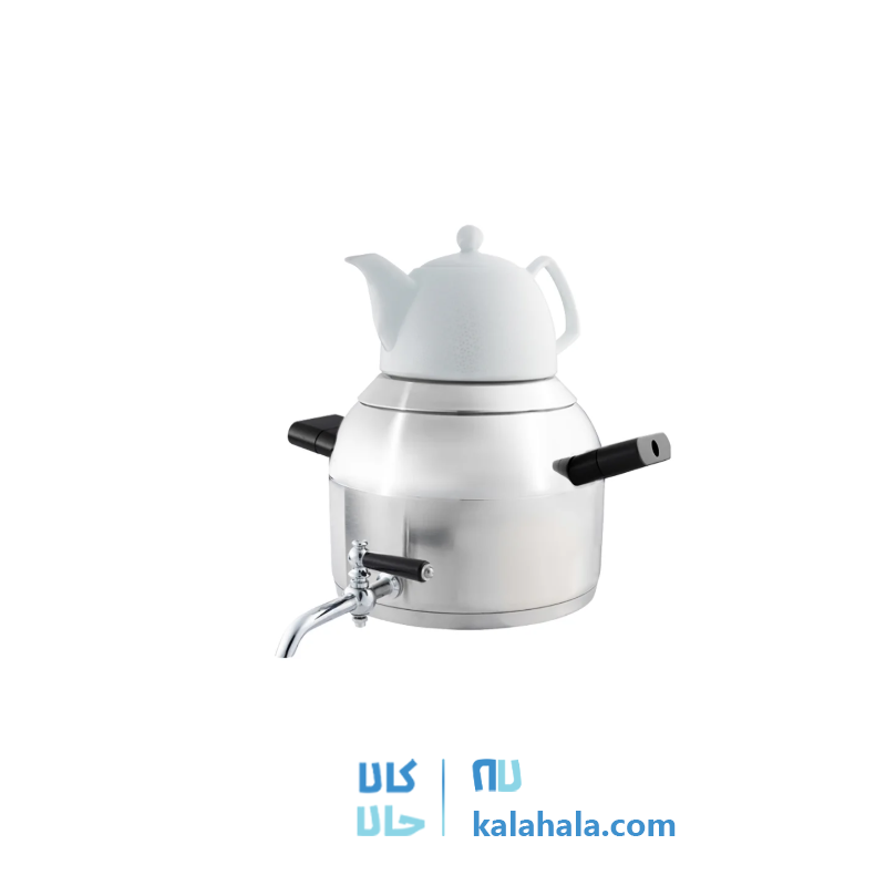 کتری قوری 5.5 لیتری -دستگیره استیل