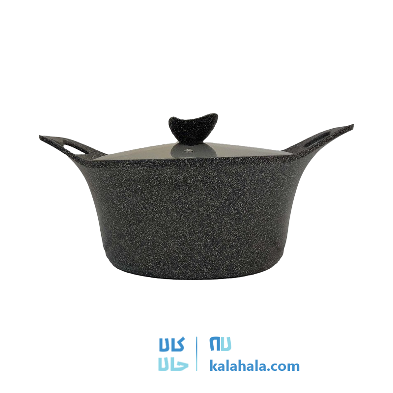 قابلمه درب دار سایز ۳۰ زندگی مشکی