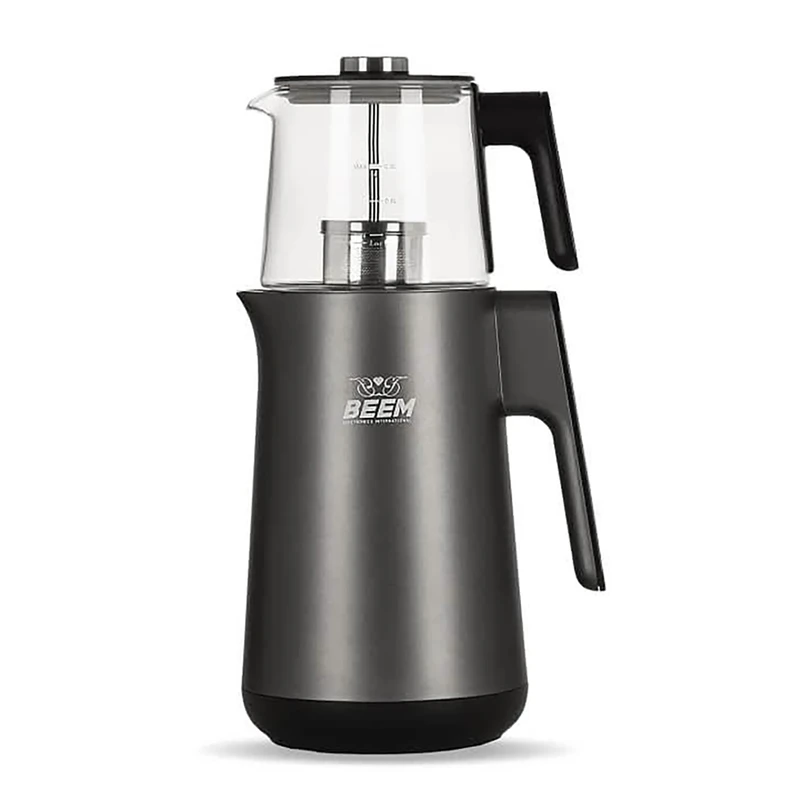 چای ساز روی هم بیم مدل TM2812 - طوسی