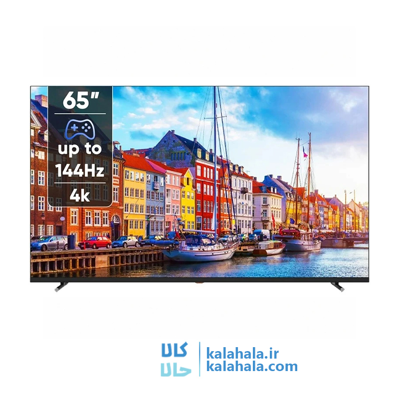 تلویزیون جی وی سی LT-65NQ7225 سایز 65 اینچ QLED 144Hz