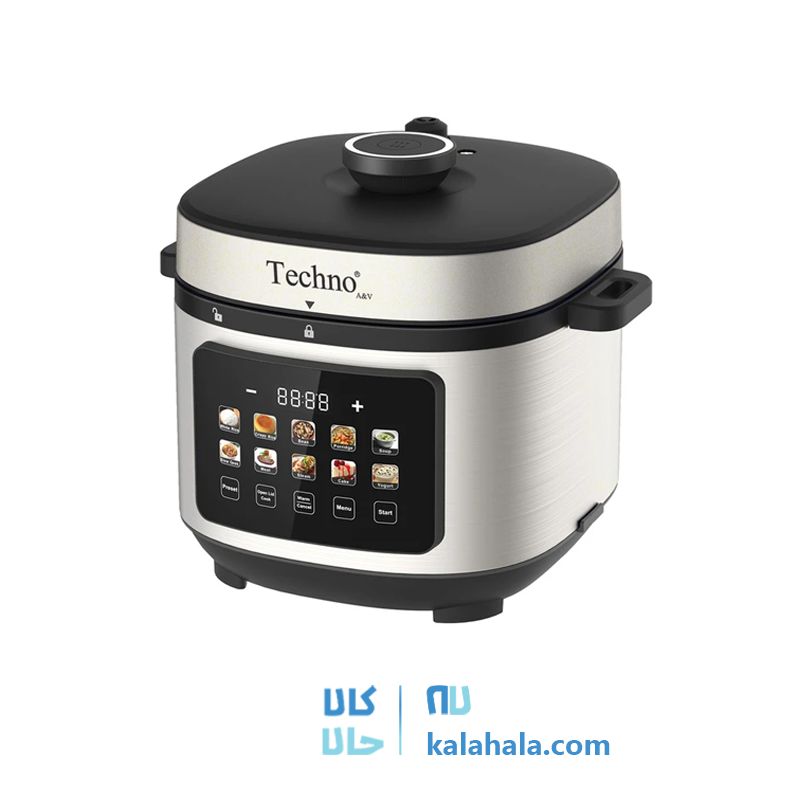 زودپز برقی 6 لیتری تکنو مدل Te‑624