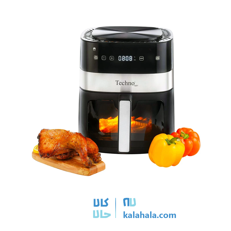 سرخ کن بدون روغن تکنو مدل TE-545N-4