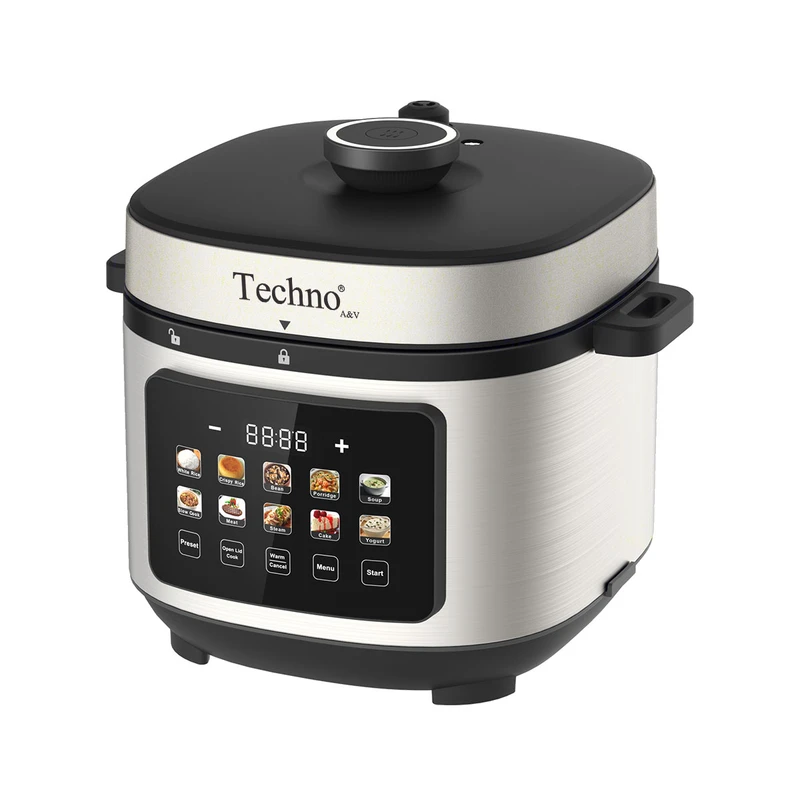 زودپز برقی 6 لیتری تکنو مدل Te‑624